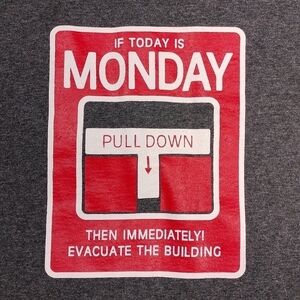 Old Navy Mondays men's XL t shirt